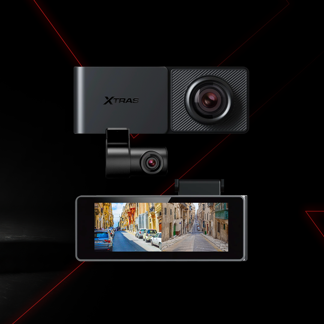 XTRAS | X2 4K CAR DASHCAM - FRONT & REAR