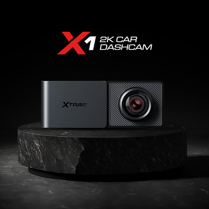 XTRAS | X1 2K CAR DASHCAM - SINGLE