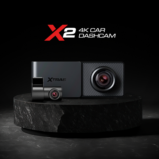 XTRAS | X2 4K CAR DASHCAM - FRONT & REAR