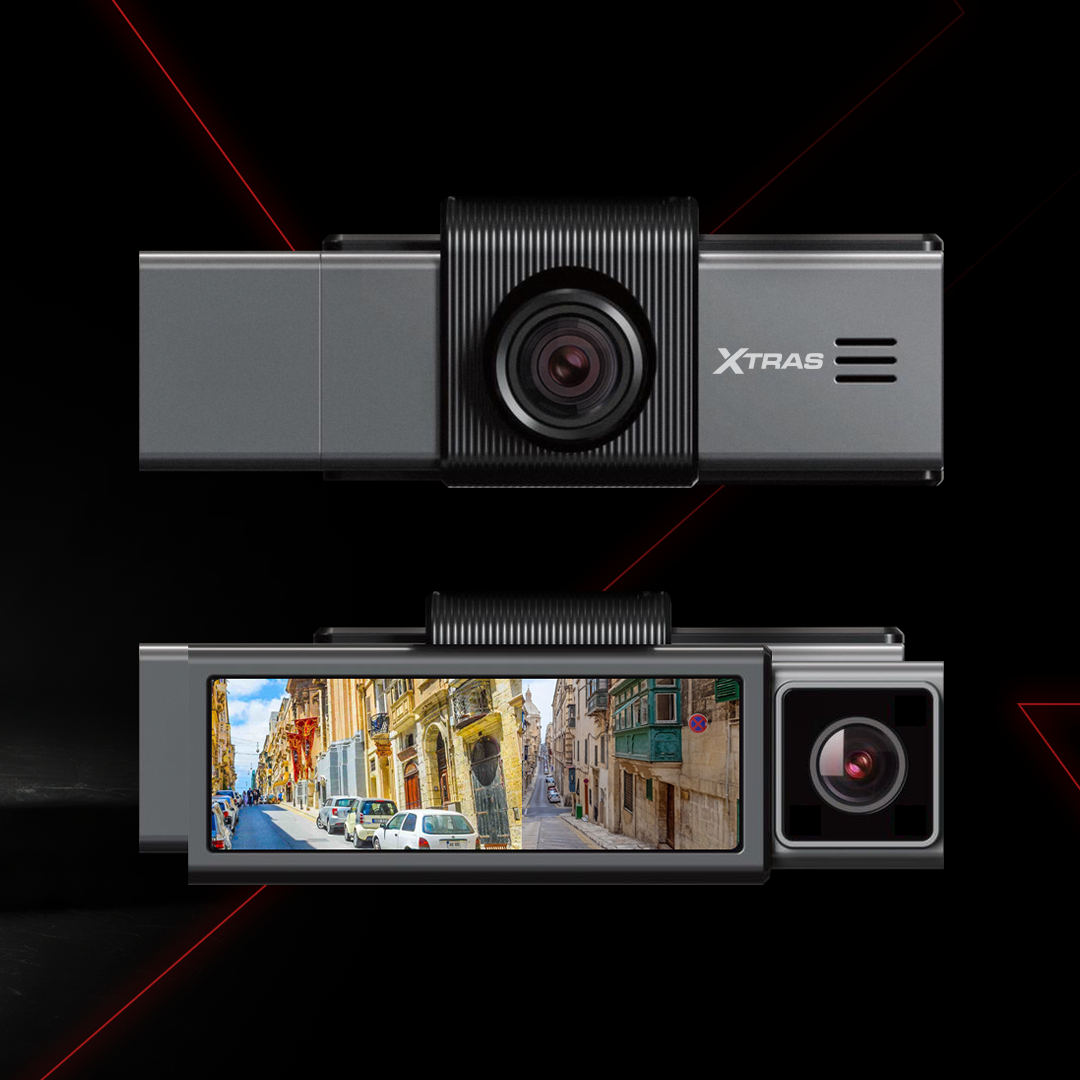 XTRAS | X2E 4K CAR DASHCAM - FRONT & CABIN